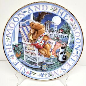 Franklin Mint Royal Doulton "I See The Moon And The Moon Sees Me"    8" Plate